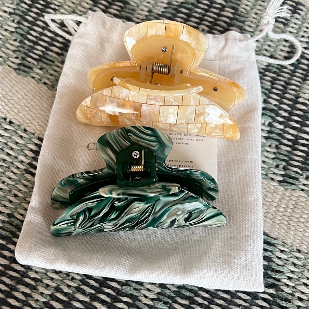 Charlie & Paisley hair clips